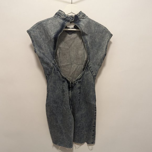 Vintage Denim Dress - Picture 2 of 3